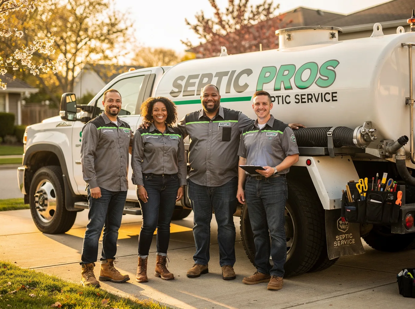 Septic Tank Pumping company in Lower Peach Tree, AL